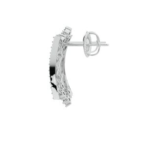 Norma Round Diamond Stud Earrings